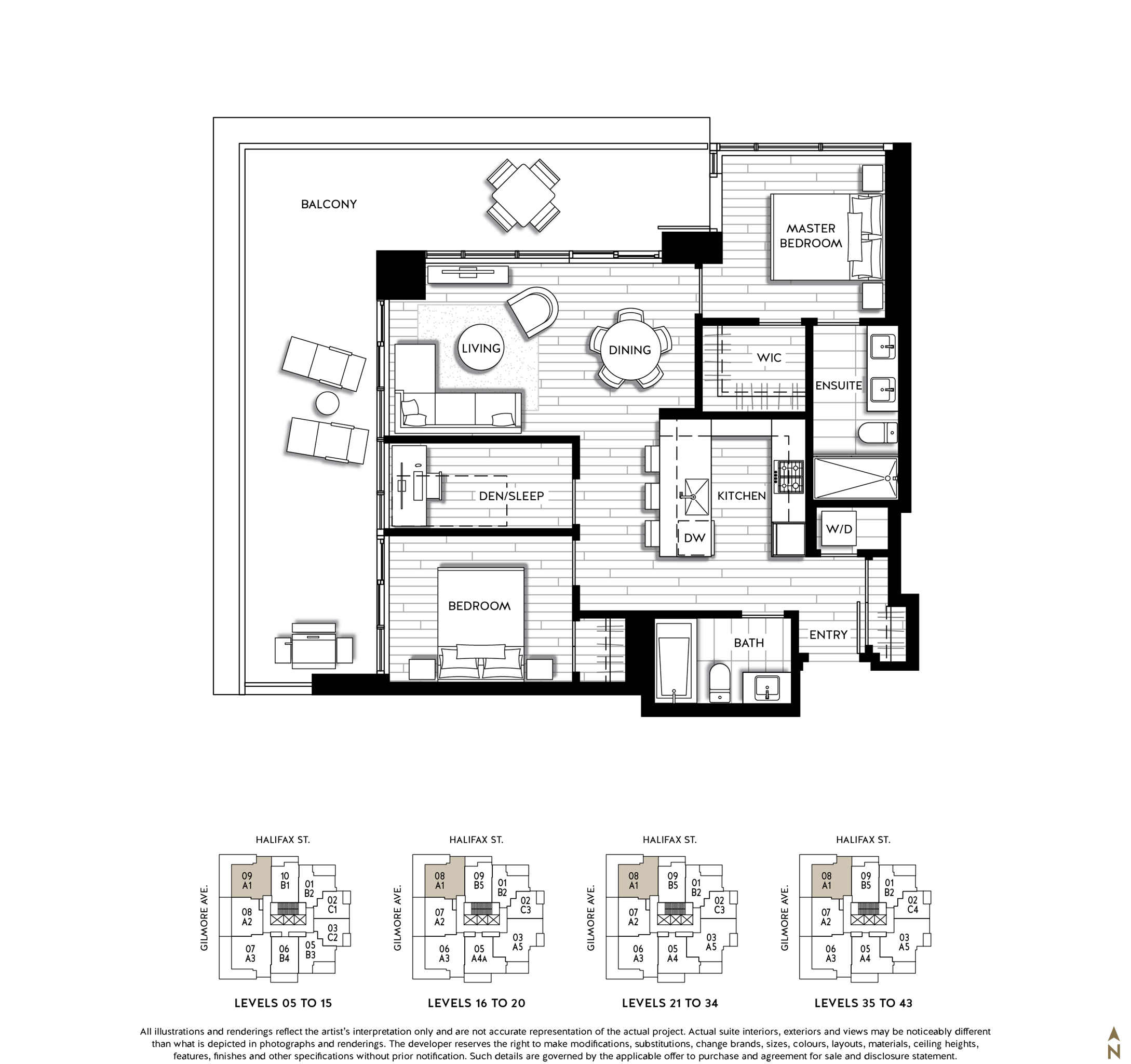 TRIOMPHE Residence Floorplans